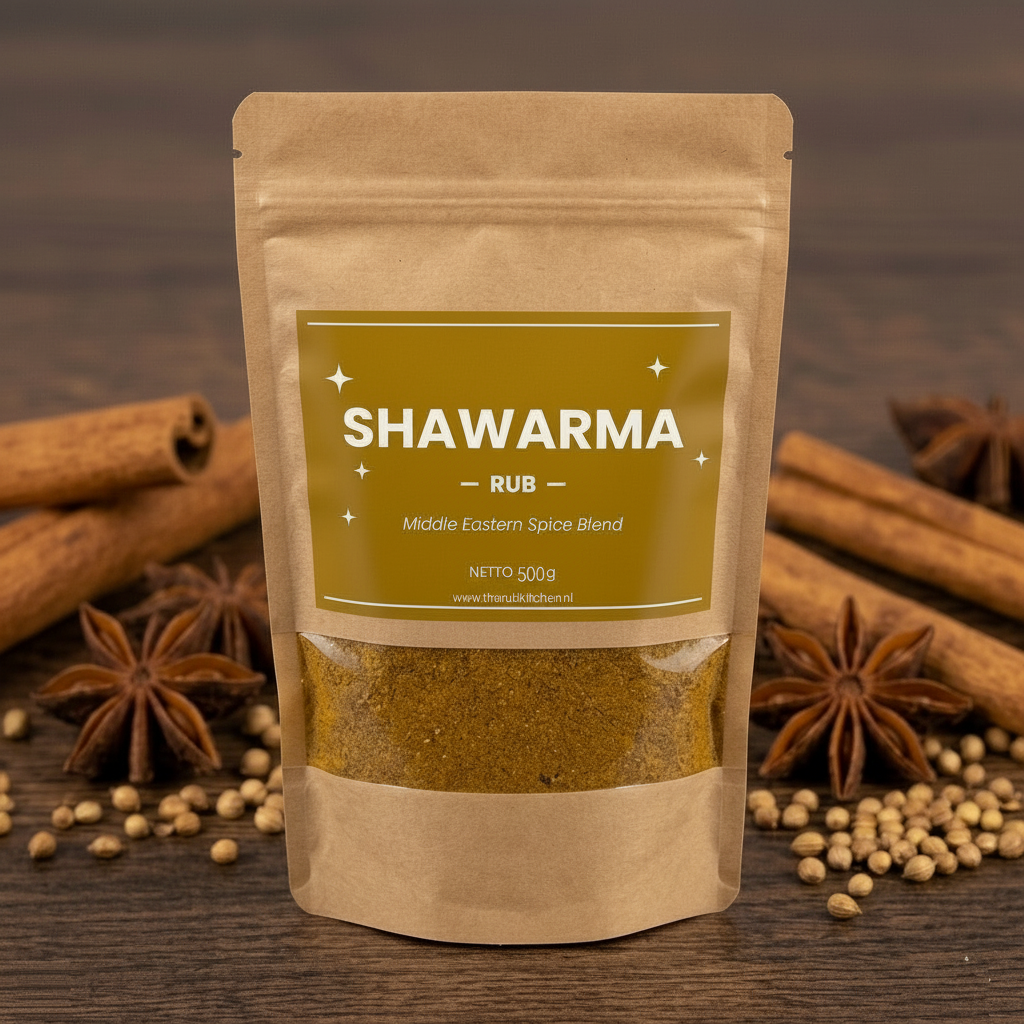 Shawarma BBQ Rub 500g Grootverpakking — The Rub Kitchen