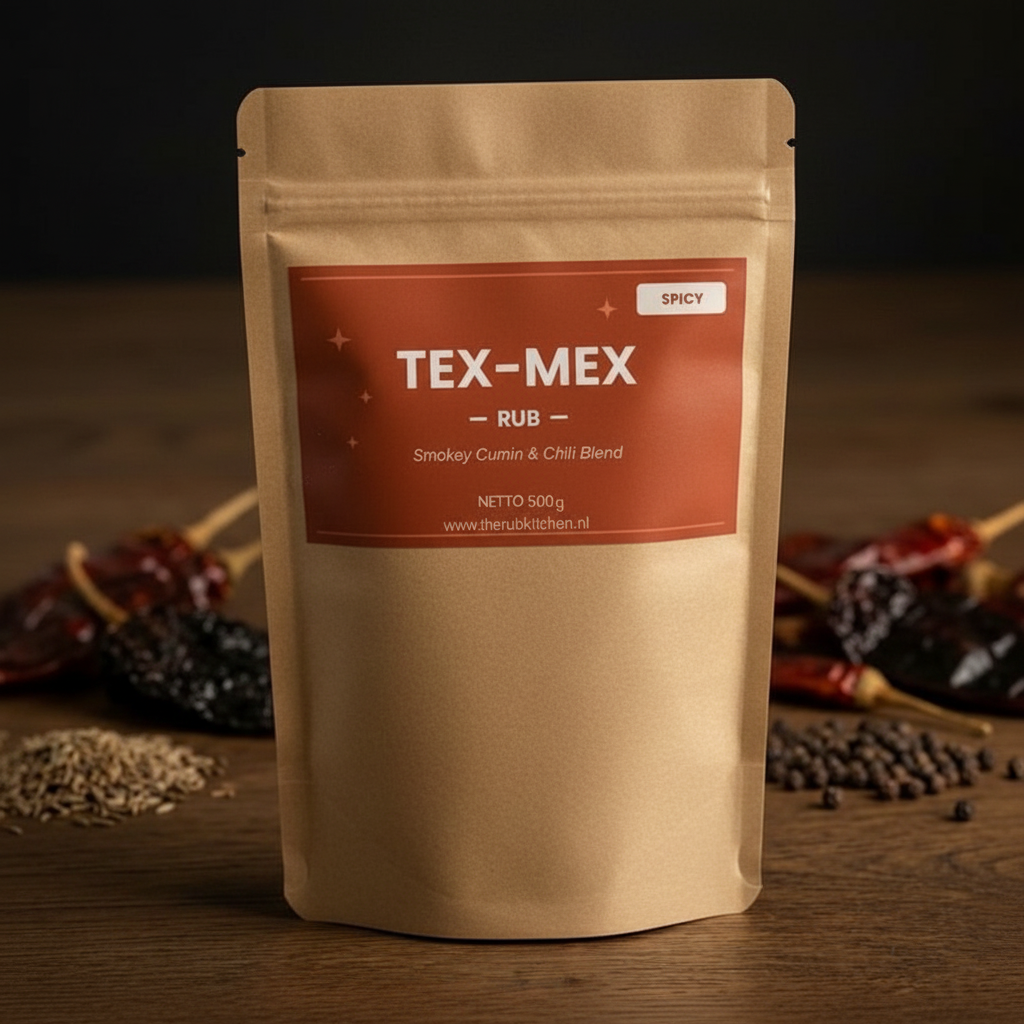 Tex-Mex BBQ Rub 500g Grootverpakking — The Rub Kitchen