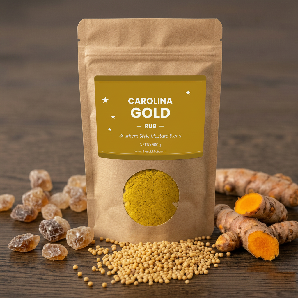 Carolina Gold BBQ Rub 500g grootverpakking — The Rub Kitchen