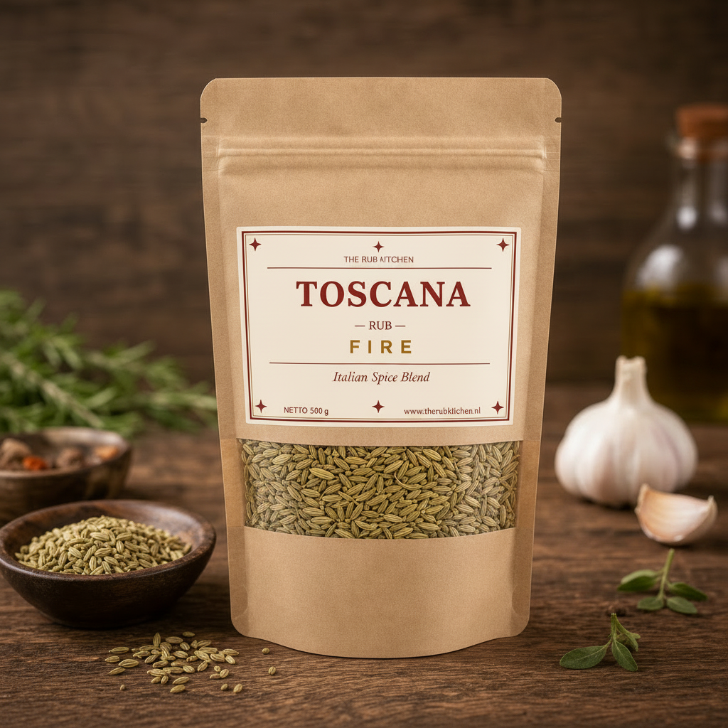 Toscana BBQ Rub 500g Grootverpakking — The Rub Kitchen